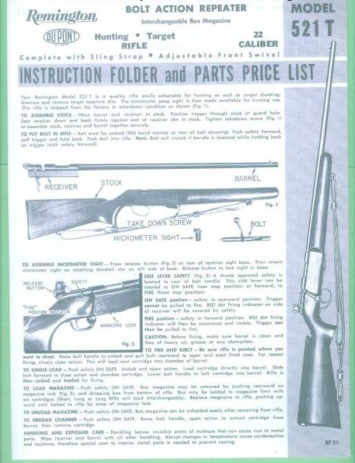 Remington Model 11 48 - Old Gun Parts