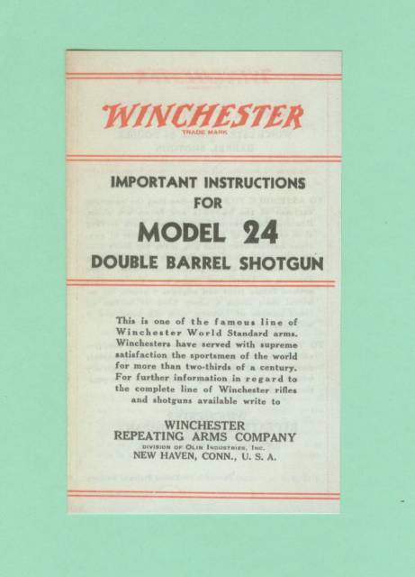 Winchester 490 manual